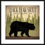 «Take A Hike Bear Black Bear Stout» par Ryan Fowler, art mural encadré-946691137-946691136-946691147
