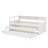 Daybed With 2 Trundles, Storage Shelves, 1 Light For Free And USB Charging Design-586587639