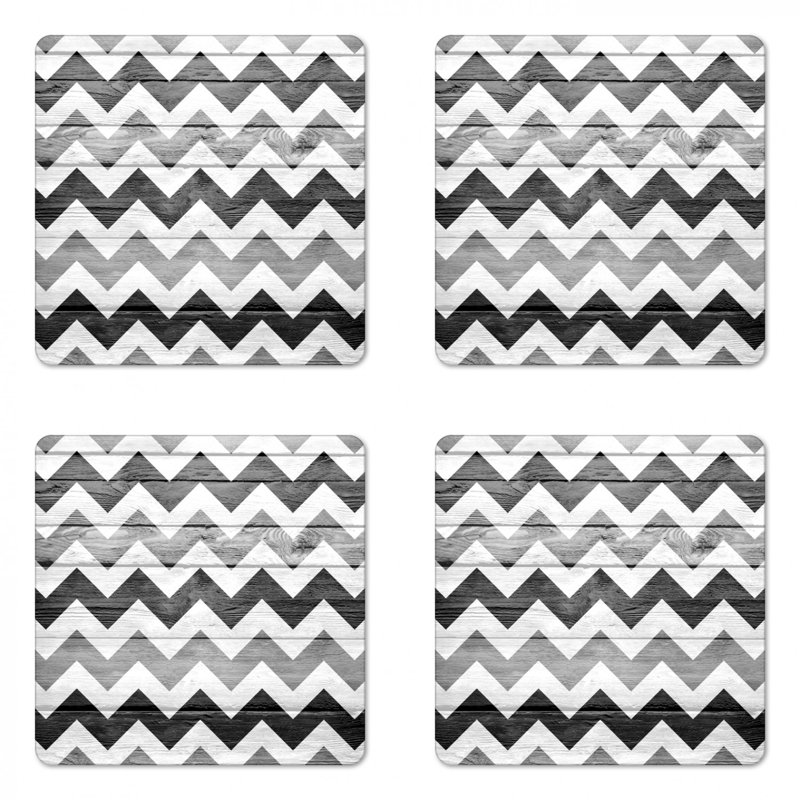 Sous-verre chevron