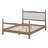 Platform Bed Frame, Solid Wood Bed Frame With Upholstered Headboard In Boucle And Slats Support, No Box Spring Needed-1028924094-1028924088