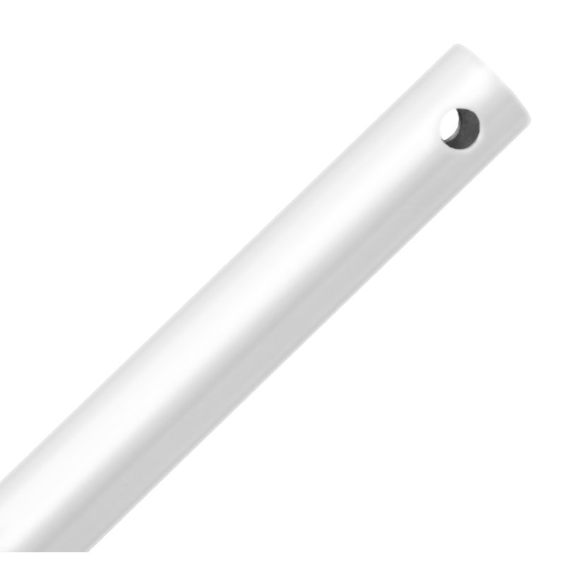 Matte White 48-Inch Ceiling Fan Downrod