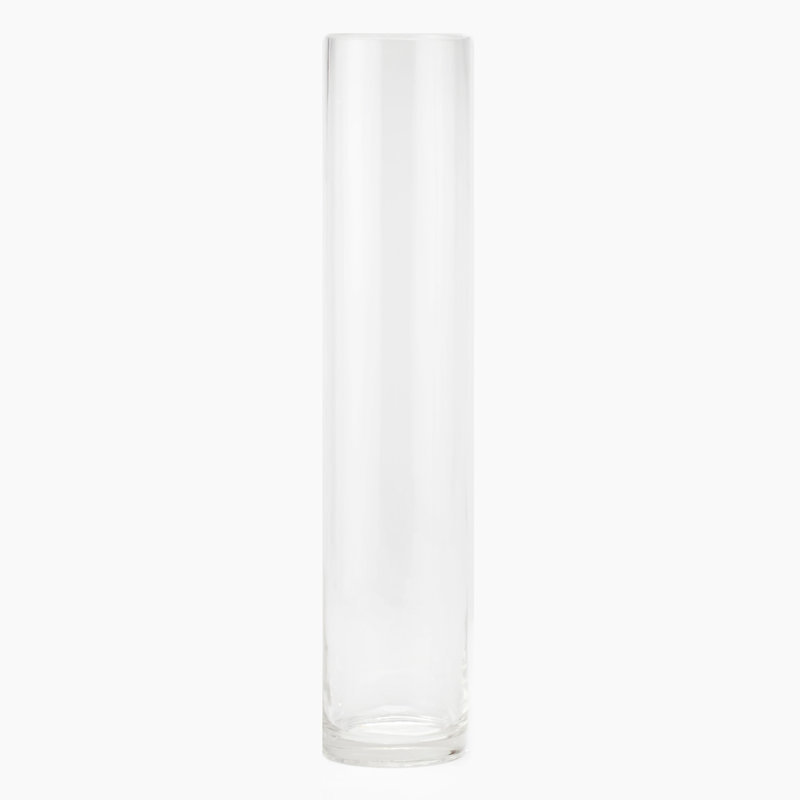 Monico Glass Table Vase, 19" H x 4" W x 4" D