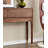 35.43" Walnut colour Rectangular Solid Wood Console Table-107242390
