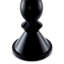 Lampe de table CDJ Dionne finition noire piano avec abat-jour-343591752