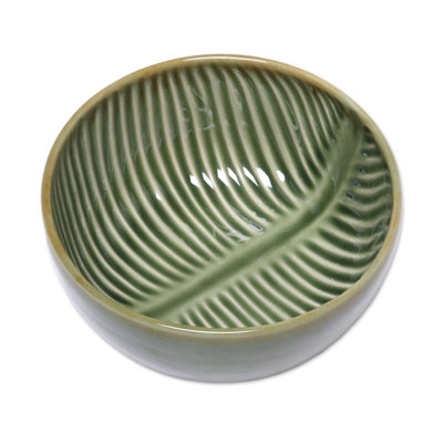 Flythe Banana Vibes Ceramic Serving Bowl