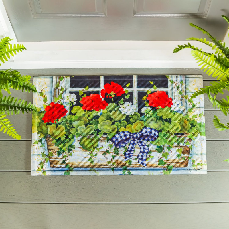 Tapis de porte d'intérieur / extérieur antidérapant 30 po x 18 po