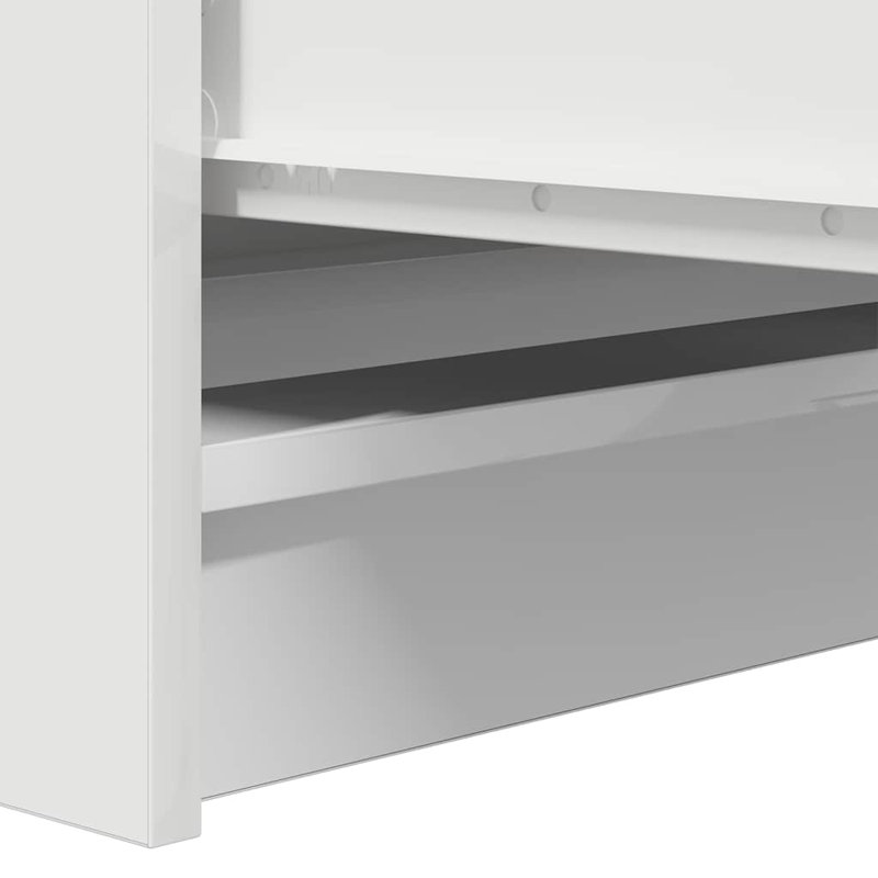 Sideboard 100X35x99 Cm Engineered Wood, White