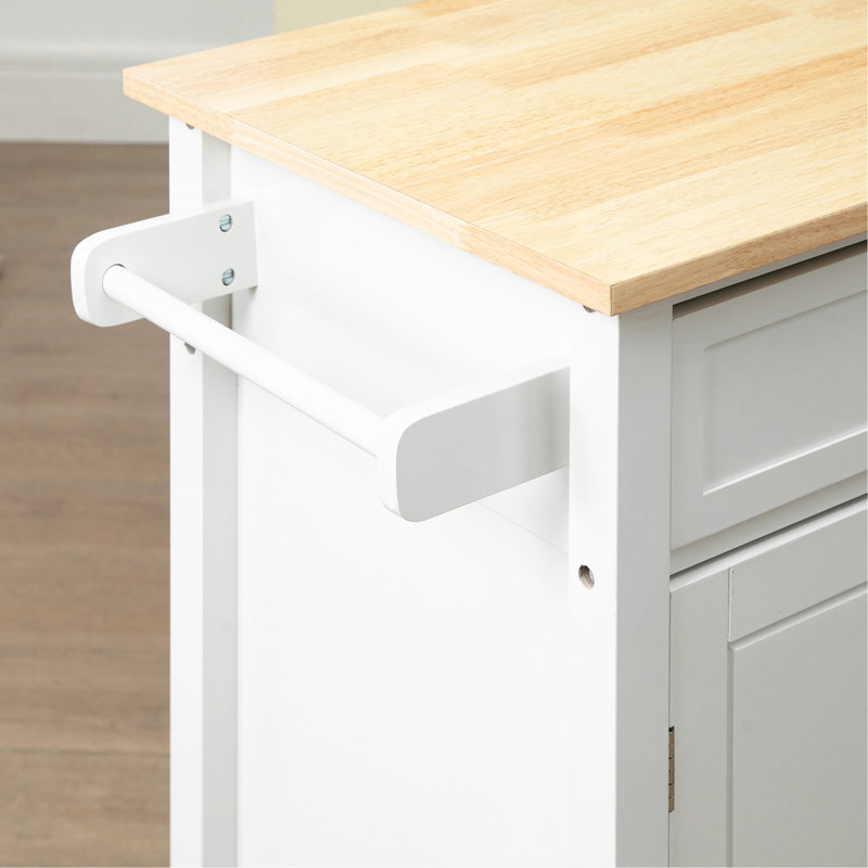 Versatile Kitchen Island Cart With Abundant Storage And Mobility For Enhanced Cooking Experience