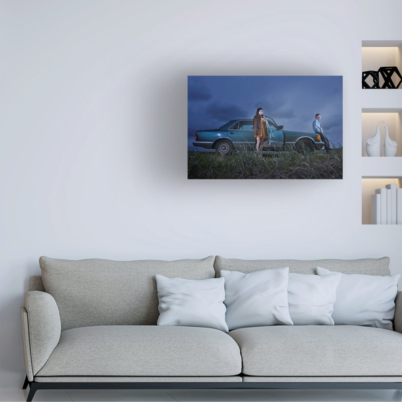 «Fang Tong Familiar Strangers 4», art sur toile, H 12 po x l 19 po