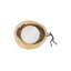 Atlas Crosscut Small Right Side Full Body Beveled Accent Mirror
