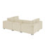 Canapé modulaire réversible en velours côtelé-133652921-133652923