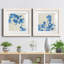 Falling Leaves III - ensemble de 2 reproductions d'art sur papier encadré-735811411-735811404