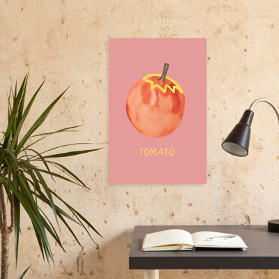 «Tomato In Pink», art mural contemporain