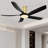 Lileah 5 - Blade LED Standard Ceiling Fan with Remote Control and Light Kit Included-1565808992