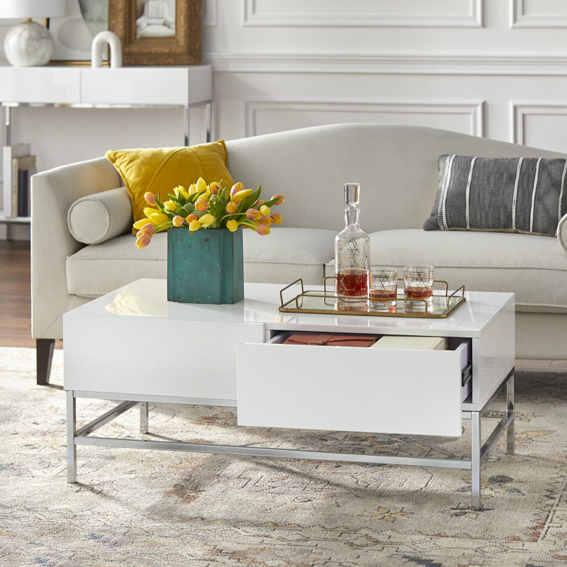 Table basse avec rangement Woodway