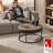 Round Coffee Table, Footstool-1907102461