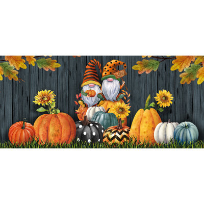 Fall Gnomes Mini Mat