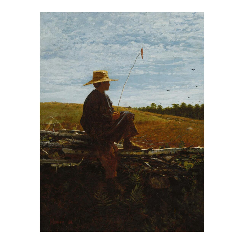«On Guard» par Winslow Homer - Estampe numérique, H 20 po x l 16 po