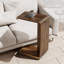 Solid Wood Pedestal End Table-868027056