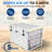 Serenelife Ultra-Tough 50 Quart Rotomolded Cooler Box, Holds Upto 64 Cans, Keeps Ice Up To 5 Days, Heavy-Duty Insulated Portable Ice Chest Box, Ideal For Camping, Beach, And Outdoor Adventures