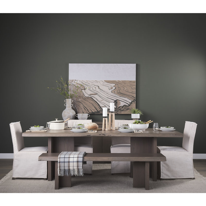 Aspect Acacia Solid Wood Dining Table