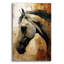 «Brown Horse» par Andreas Magnusson, art mural en verre acrylique-1807525096