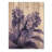 Lilac Shadows In Monochrome Minimalism III - Lilacs Wood Print - On Natural Pine Wood-1692914081