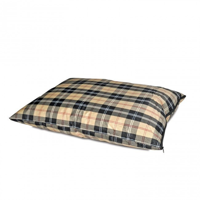 Coussin pour chien à couture unique intérieure / extérieure, Petit (38" L x 28" W), bronzer