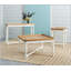 Table étroite 42 po x 14 po x 30 po avec consoles Alcott