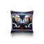 Zeugma Twin Horse Printed Silk Pillow