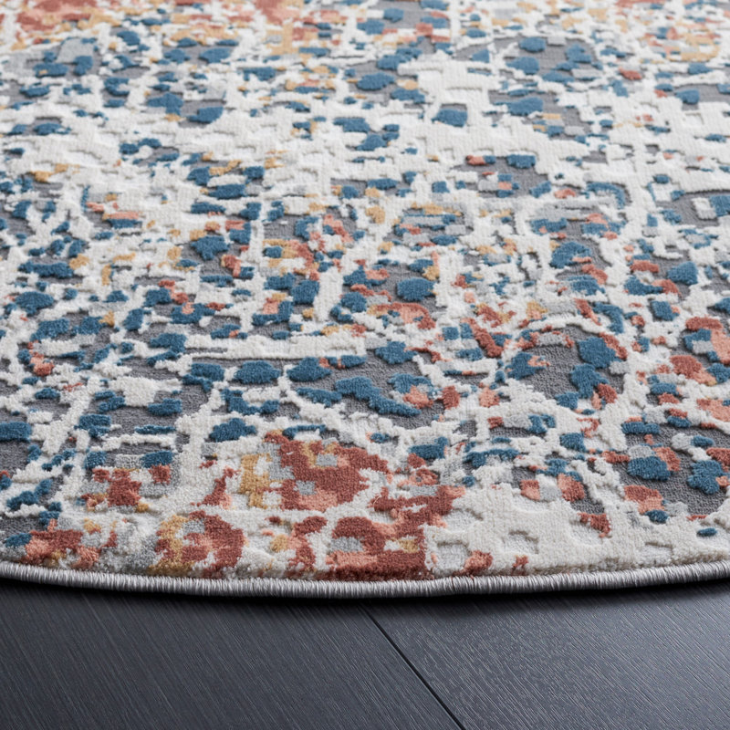 Elieser Performance Abstract Rug, Rectangle 9' x 12'