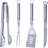 Stainless Steel Dishwasher Safe Grilling Tool Set