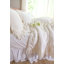 Ensemble de housse de couette en lin et velours Isabella