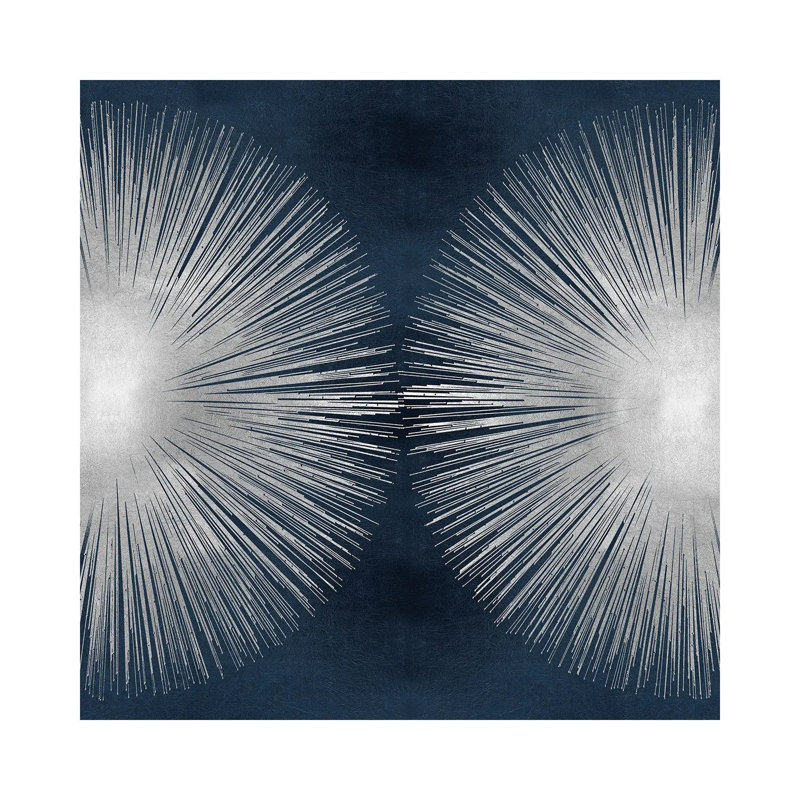 Abby Young - Wrapped Canvas Print, Dark Blue, 30.48 cm H x 30.48 cm W