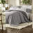 Reversible Tencel Bedding Sets, Gray Comforter, Oversized And Breathable