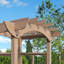 Yardistry Cedar Backyard Arbour