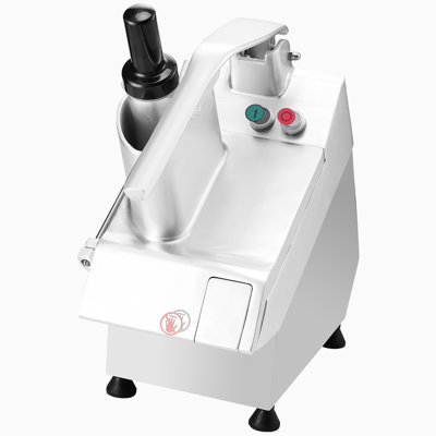 Food Processor & Vegetable Chopper, 25.6 x 12.8 x 21.66 in, Stainless Steel & Plastic, 1 Piece, Electric, Silver, 6 Blades with 550W Motor