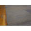 Tapis bleu / gris en laine noué à la main de conception unique 9 pi x 12 pi