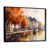 Black Floater Framed