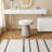 Vanity Stool Soft Cushion, Beige