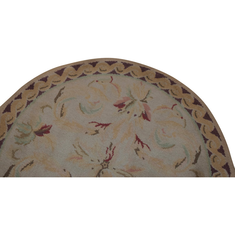 Hand Knotted Wool Area Rug