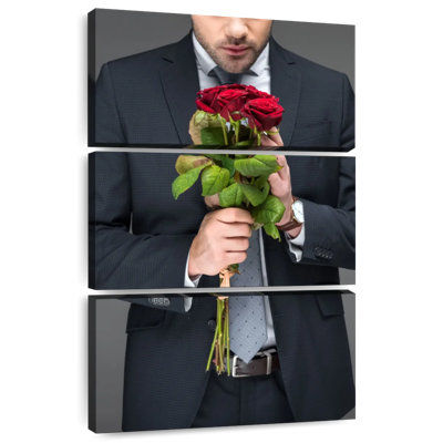 Shuttleworth Man With Roses