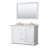 Avery 48'' Double Bathroom Vanity with Marble Top-61132373-97793626