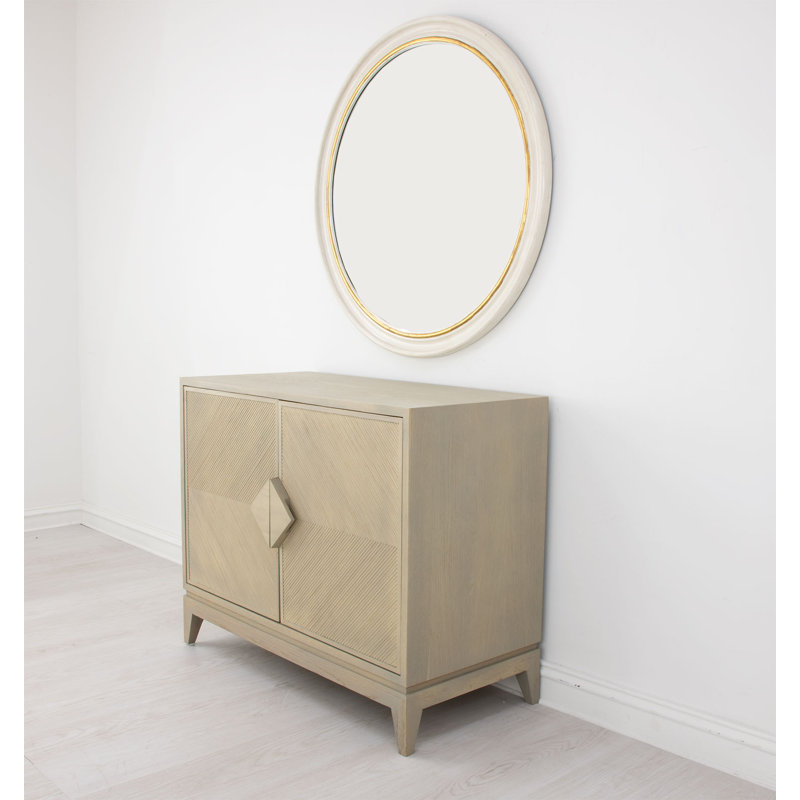 Ruby Solid Wood Accent Cabinet