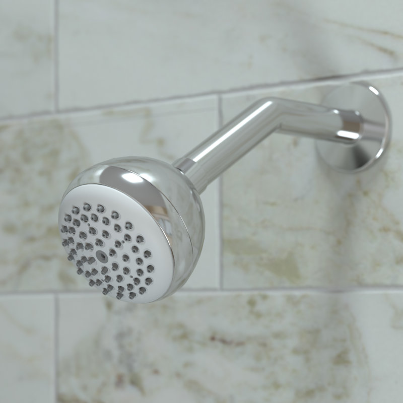 Pomme de douche à débit bas/standard vert e 75 Croma, Chrome