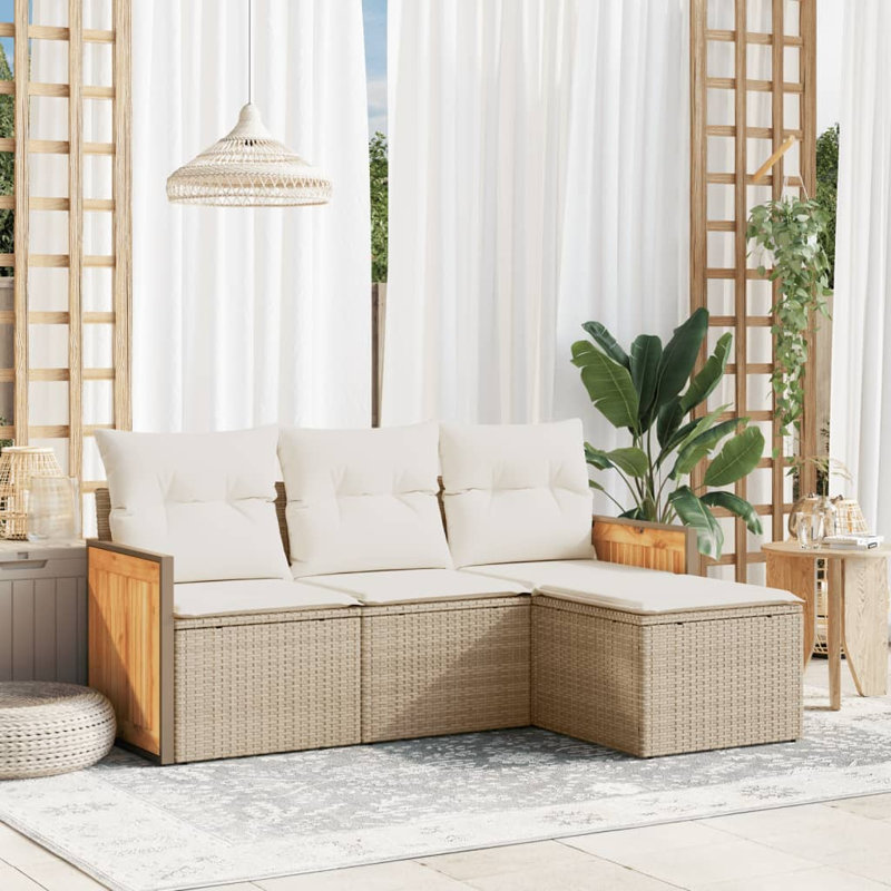 Ensemble de canapé de jardin Vidaxl