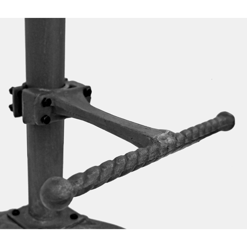 Tabouret Sublette, Noir