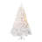 Home Heritage 5' Artificial Prelit Christmas Tree 200 Clear LEDs, White