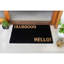 Tapis de porte extérieur antidérapant de 30 po x 18 po touffeté à la machine Hemmings
