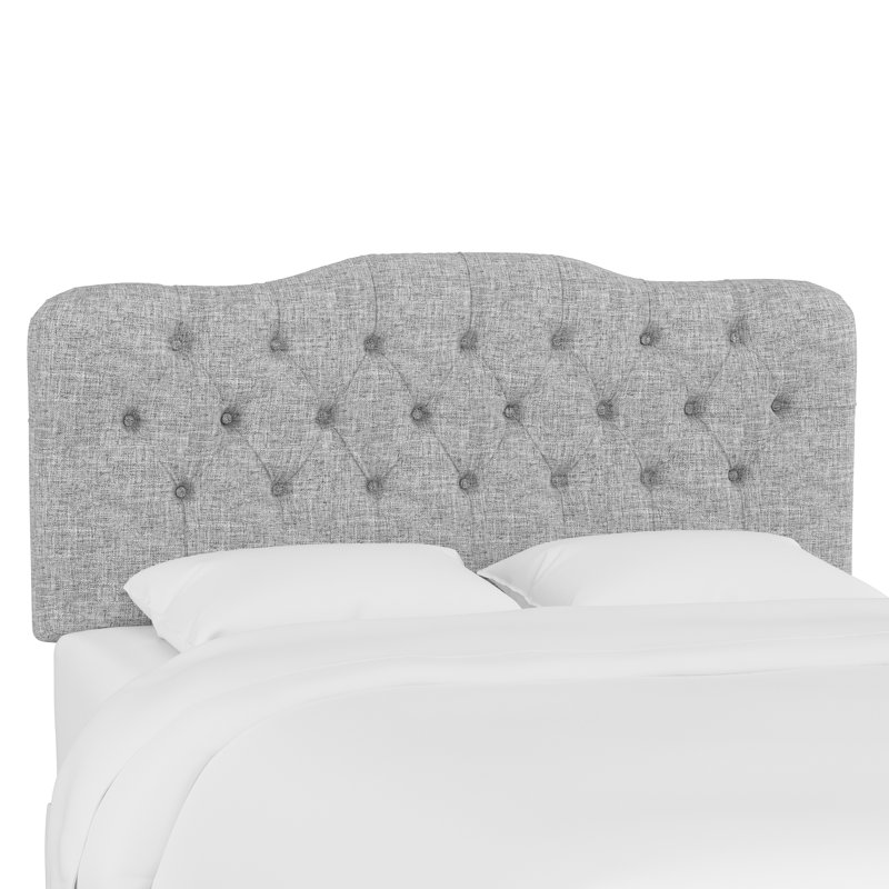 Nappi Upholstered Headboard, Zuma Pumice Textured Linen, California King